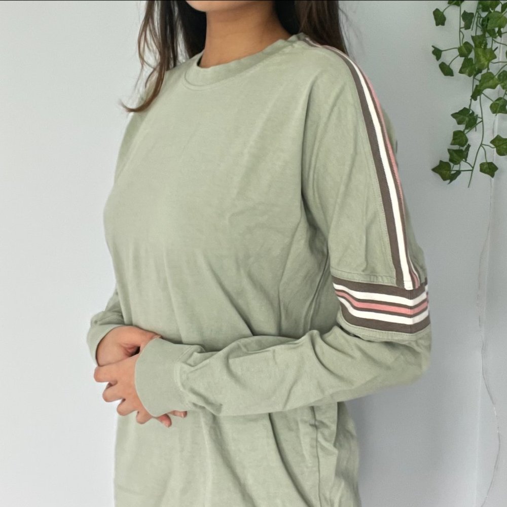 Light Green Long Sleeve Shirt